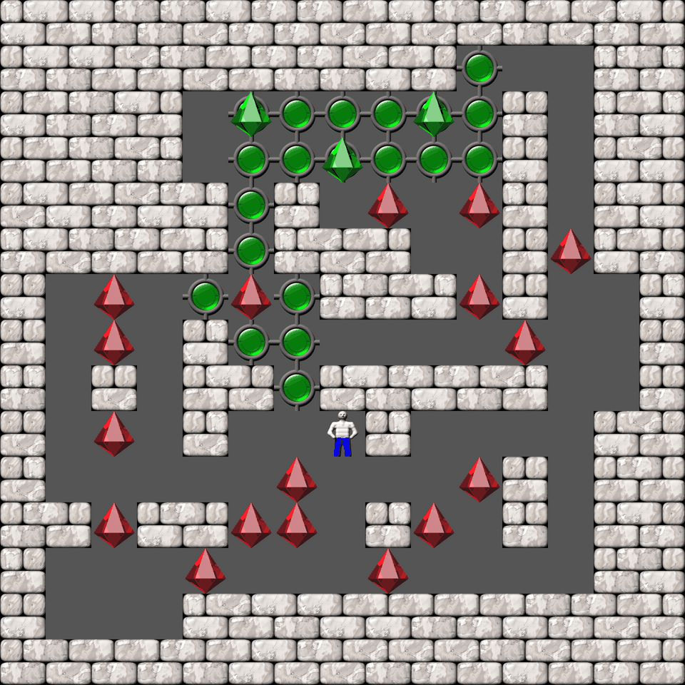 Sokoban More Bugs collections level 197